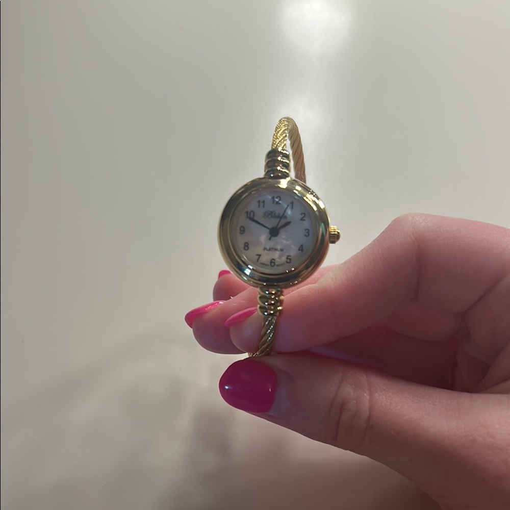 Altar'd State Gold Bangle Watch